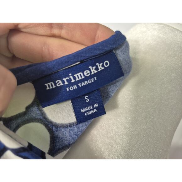 Marimekko For Target Mod Kukkatori Floral Tunic Shift Dress Small - Picture 6 of 6